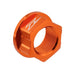 Axle Nut  M22x30 P1.5 H17 Orange ZETA