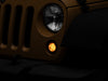 Raxiom 07-18 Jeep Wrangler JK Axial Series LED Turn Signals w/ Halo (Smoked) Raxiom