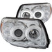 ANZO 2006-2009 Toyota 4Runner Projector Headlights w/ Halo Chrome ANZO