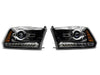 Raxiom 09-18 Dodge RAM 1500 LED Halo Headlights w/Switchback Turn Signals- Blk Housing (Clear Lens) Raxiom