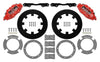 Wilwood 17-21 Can-Am X3RS Red 6-Piston Rear Kit 11.25in - Undrilled Rotors Wilwood