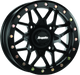 DragonFire Racing Typhon Wheel 15X7 4/156 5+2 +10 Machined Black DragonFire Racing