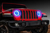 ORACLE Lighting Jeep Wrangler JL/Gladiator JT LED Surface Mount Headlight Halo Kit ORACLE Lighting