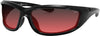 Charger Sunglasses Black W/Rose Lens BOBSTER