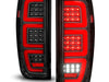 Anzo 19-23 GMC Sierra 1500/2500HD/3500HD Black Replacement Full LED Bar Tail Light ANZO