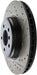 StopTech 2011-2013 BMW 535i / 2012-2016 BMW 640i Slotted & Drilled Front Left Brake Rotor Stoptech