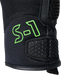 S1 Mesh Ce Glove Black/Neon Green  2xl RST