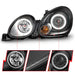 ANZO 1998-2005 Lexus Gs300 Projector Headlights w/ Halo Black ANZO