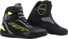 Sabre Moto Shoe Ce Boot Black / Grey / Flo Yellow  Sz RST