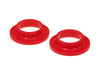 Prothane Universal Coil Spring Isolators - Pair - Red Prothane