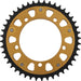 Rear Stealth Sprocket Alu/Stl 44t 530 Gld Tri SUPERSPROX