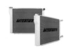 Mishimoto Universal Dual Pass Race Radiator 27x19x3 Inches Aluminum Radiator Mishimoto