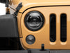 Raxiom 07-18 Jeep Wrangler JK Axial Series LED Headlights- Black Housing (Clear Lens) Raxiom