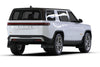 Rally Armor 2022+ Rivian R1S Black UR Mud Flap w/ White Logo Rally Armor