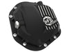 aFe Pro Series Front Diff Cover Black w/ Machined Fins 17-21 Ford Trucks (Dana 60) w/ Gear Oil aFe