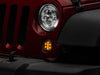 Raxiom 07-18 Jeep Wrangler JK Axial Series LED Amber Turn Signals (Smoked) Raxiom