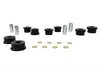 Whiteline Plus 03+ Nissan 350z / Infiniti G35 Traction Control Rear Cradle Bushing Kit Whiteline