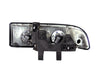 ANZO 1998-2005 Chevrolet S-10 Crystal Headlights Black ANZO