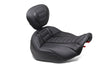 Mustang 23-24 HD CVO Road Glide(ST), 2024 Rd Glide and Street Glide Deluxe Touring Solo Seat - Black Mustang Motorcycle