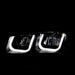 ANZO 2003-2006 Chevrolet Silverado 1500 Projector Headlights w/ U-Bar Black ANZO