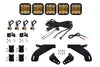 Diode Dynamics 21-22 Ford F-150 SS5 Grille CrossLink Lightbar Kit- Pro White Combo Diode Dynamics