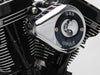 S&S Cycle 01-15 Fuel-Injected Softail Models Stealth Air Cleaner Kit w/ Chrome Mini Teardrop Cover S&S Cycle