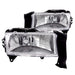 ANZO 1997-2004 Dodge Dakota Crystal Headlights Chrome ANZO