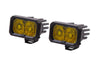 Diode Dynamics Stage Series 2 In LED Pod Pro - Yellow Driving Standard ABL (Pair) Diode Dynamics