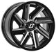 Chopper Wheel 14x7 4/137 5+2 (+10mm) Blk/Machined SEDONA