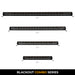 Go Rhino Universal Blackout Combo Series 50in Double Row LED Light Bar w/ Amber Lighting - Black Go Rhino