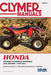 Repair Manual Hon Trx400ex CLYMER