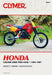 Repair Manual Hon Cr250 500r CLYMER