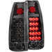 ANZO 1999-2000 Cadillac Escalade LED Taillights Black