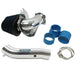 BBK 99-04 Mustang V6 Cold Ar Intake Kit - Chrome Finish