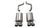 Corsa 05-08 Chevrolet Corvette (C6) 6.0L/6.2L Polished Sport Axle-Back Exhaust w/4.5in Tips