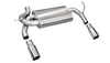 Corsa/dB Jeep 07-11 Wrangler 3.8L/12-14 Wrangler 3.6L Polished Sport Axle-Back Exhaust