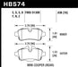 Hawk 07+ Mini Cooper HPS 5.0 Rear Brake Pads