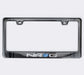 NRG Carbon License Plate Frame/ Fiber Poly Dip Finish Wet w/ NRG Logo