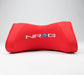 NRG Memory Foam Neck Pillow For Any Seats- Red