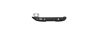 Road Armor 18-20 Jeep Wrangler JL Stealth Rear Bumper Mid Width - Tex Blk