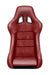 Sparco Seat QRT Performance Leather/Alcantara Red (Must Use Side Mount 600QRT)