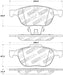 StopTech Street Touring 04-09 Mazda 3 Front Brake Pads