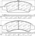 StopTech 08-17 Cadillac Escalade Street Performance Front Brake Pads