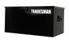 Tradesman Steel Job Site Box/Chest (Light Duty/Small) (24in.) - Black