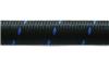 Vibrant -4 AN Two-Tone Black/Blue Nylon Braided Flex Hose (10 foot roll)