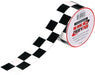 Black & White Straight Checker Board Tape 2"x45'