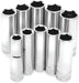 10 Pc 3/8" Met Socket Set Deep