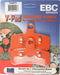 Brake Pads Fa457v V-series