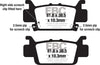 Brake Pads Fa704sv Severe Duty Sv Series