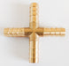 Brass Cross 3/8"